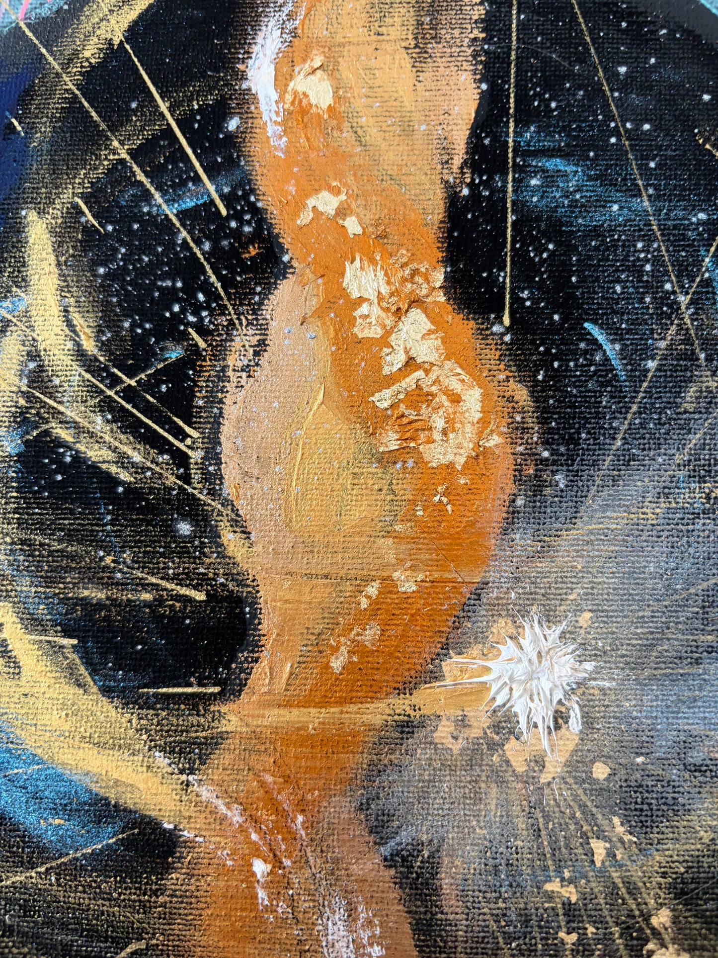 The Unseen Order 01 – Original Abstract Painting, One-of-a-Kind