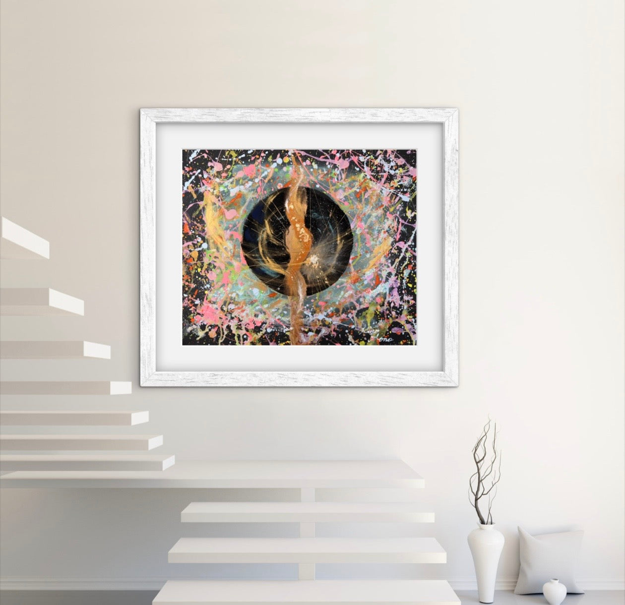 The Unseen Order 01 – Original Abstract Painting, One-of-a-Kind