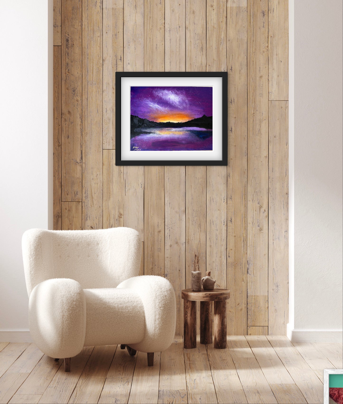 crépuscule  
Original Oil Painting  
One of a Kind